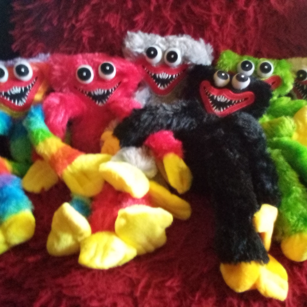 Scary Cute Huggy Wuggy Plush Toys Video Gamer For Adults Unisex Boys Girls Gift